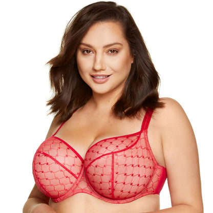 Gorteks Euphoria Sheer Mesh 3-Part Bra