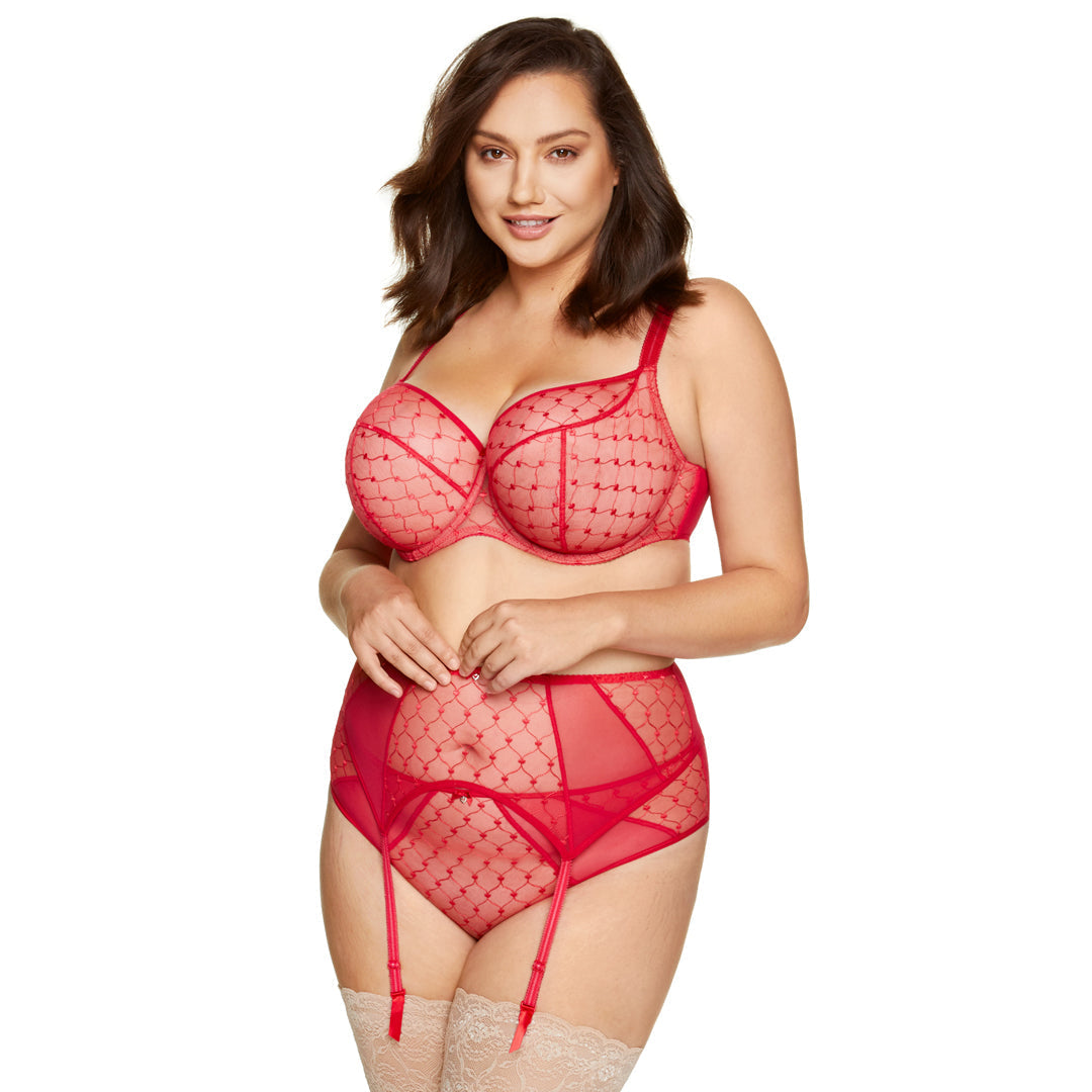 Gorteks Euphoria Sheer Mesh 3-Part Bra