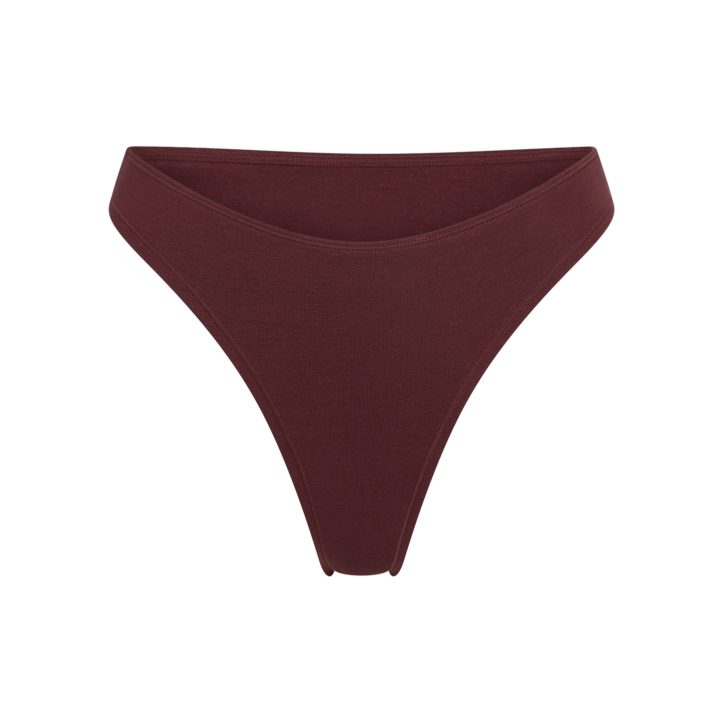 Organic Hemp Thong - Breathable Ultra-Light Fiber for Natural Everyday Comfort in Sour Cherry