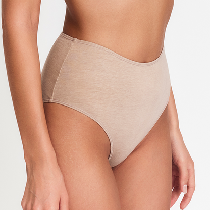 Essentials High-Rise Brief 4-Pack - Breathable Comfort with Hemp and Organic Cotton