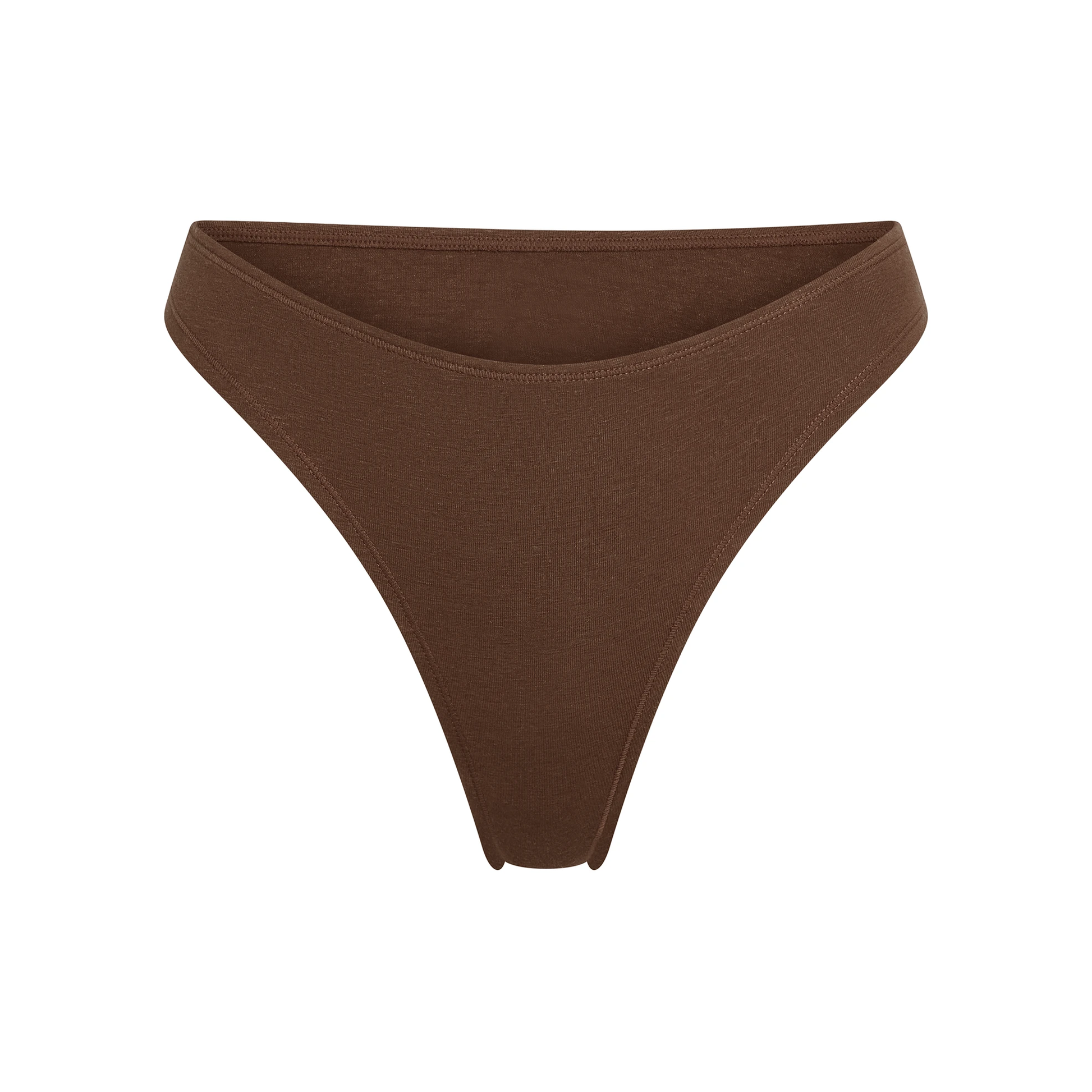 Hemp Thong - Breathable, Comfortable Ultra-Light Underwear for Everyday Wear in Chocolate Color by Net Positive