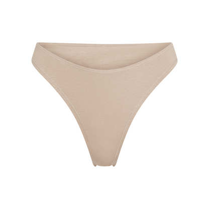 Hemp Essentials Hemp Thong - Breathable Natural Fiber with Organic Cotton for Ultra-Comfortable Daily Wear in Mocha
