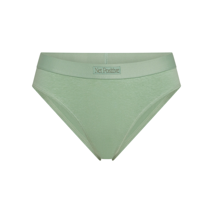 Moi Hemp Mid-Rise Brief - Naturally Breathable, Antimicrobial Hemp and Organic Cotton Underwear for Everyday Comfort and Odor Resistance by Net Positive