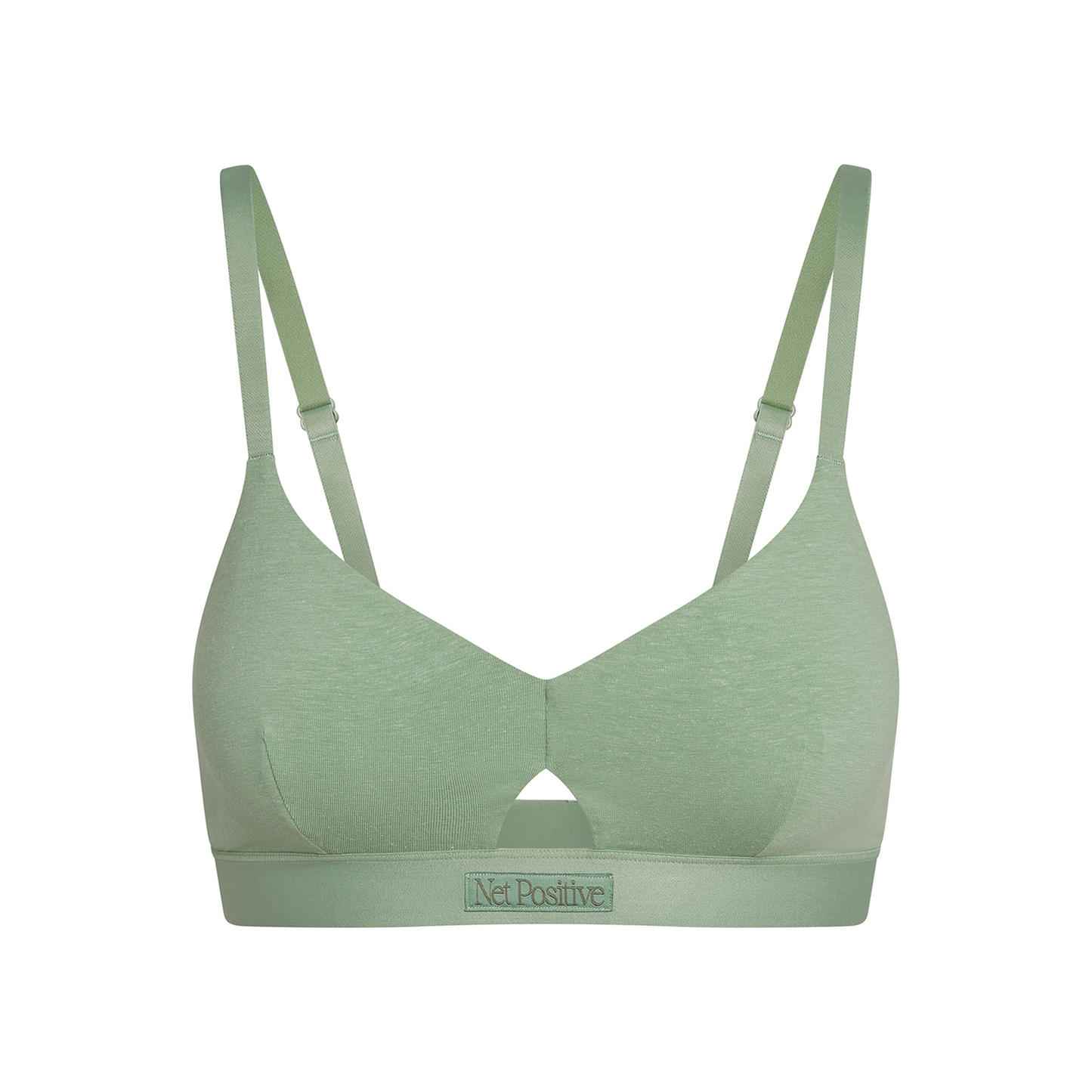 EcoHemp Keyhole Bra - Naturally Breathable Antimicrobial Hemp Bralette for Flexible Movement and Daily Comfort