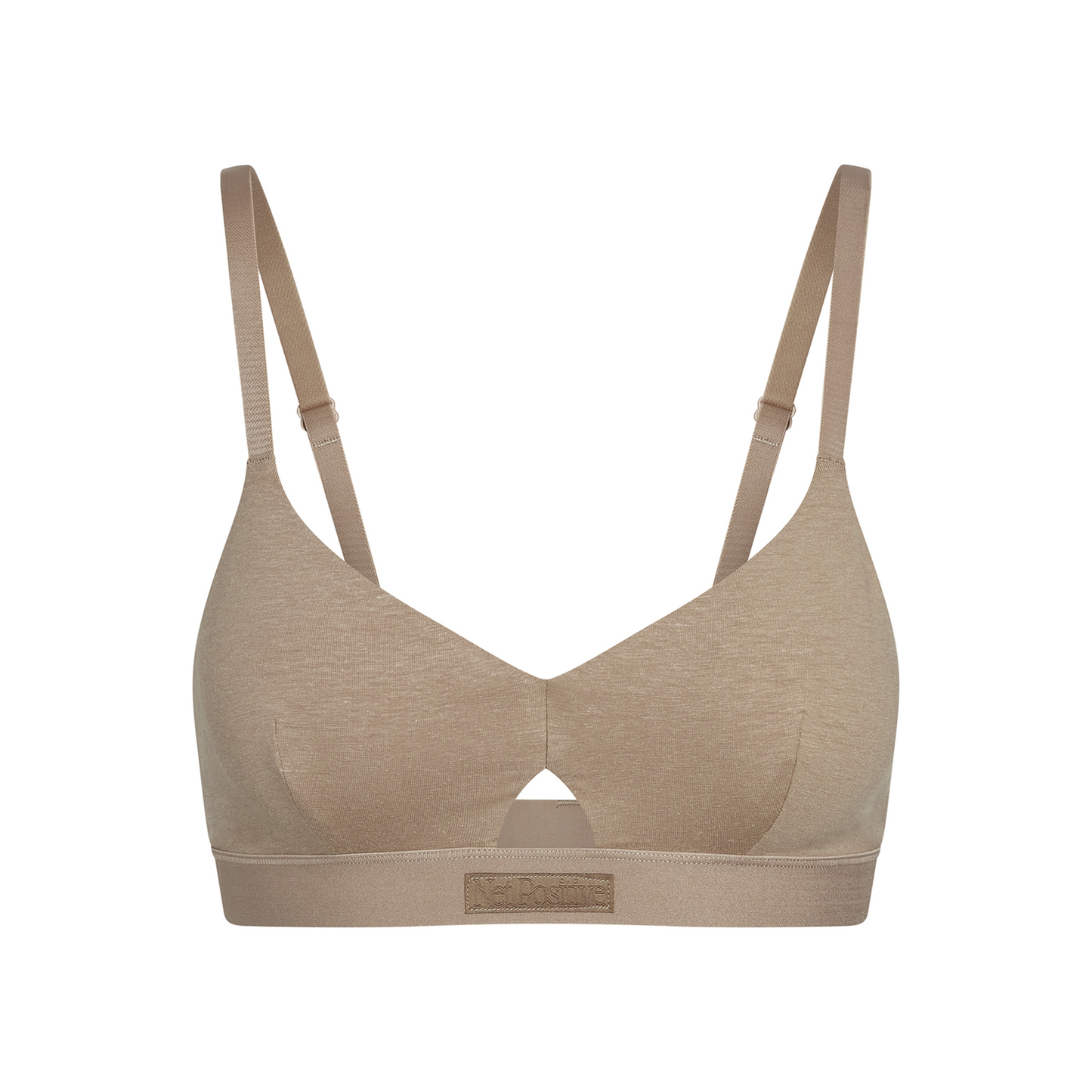 HempCo Keyhole Bra - Naturally Breathable Hemp Bralette for Soft Support and Everyday Comfort
