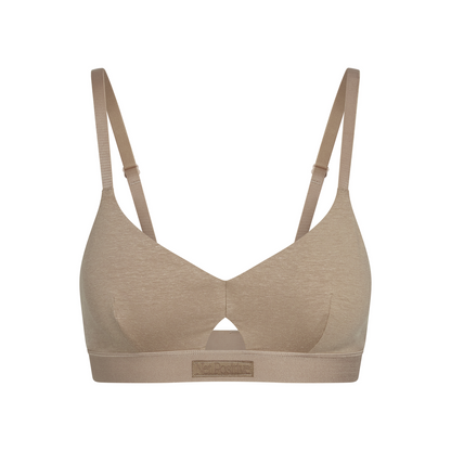HempCo Keyhole Bra - Naturally Breathable Hemp Bralette for Soft Support and Everyday Comfort