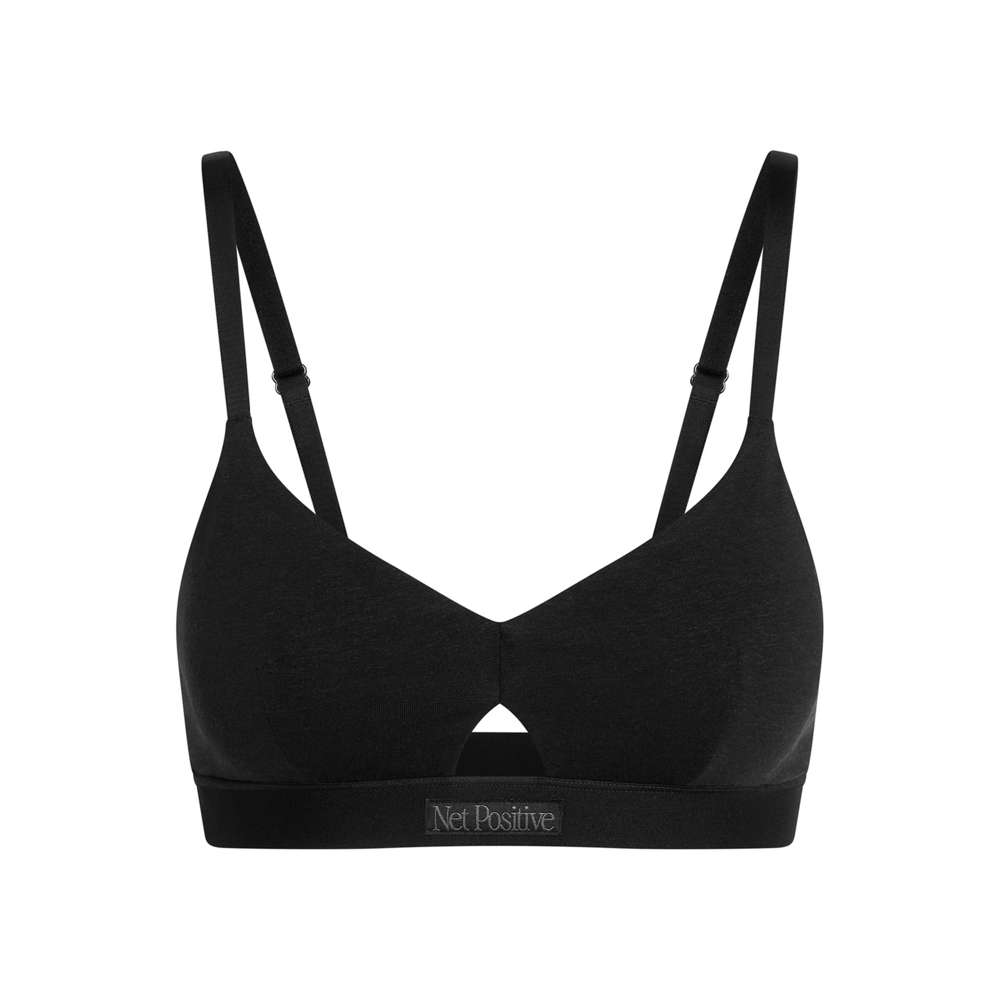 Keyhole Bra - Breathable Hemp Bralette with Soft Support and Odor-Resistant Fabric for Everyday Comfort by Net Positive