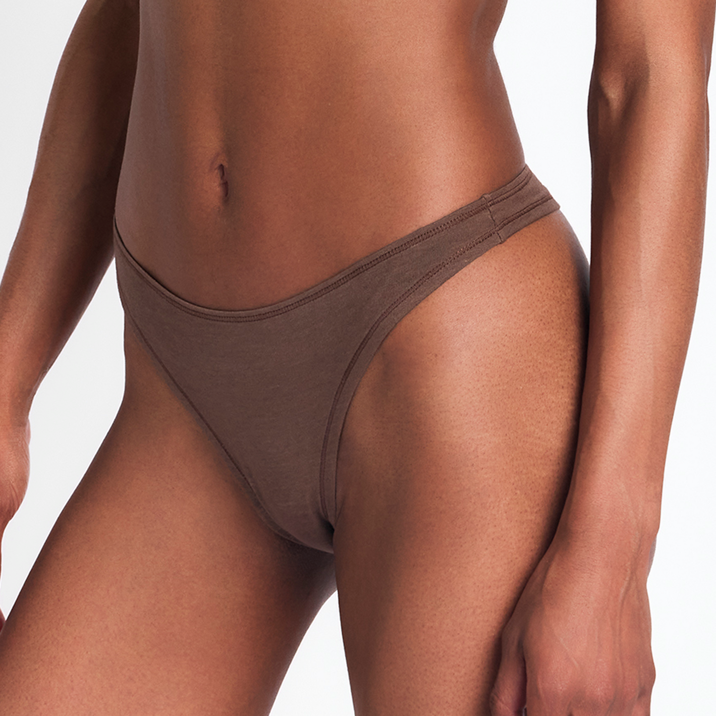 Essentials 4-Pack Thong - Breathable Antimicrobial Hemp Organic Cotton Underwear