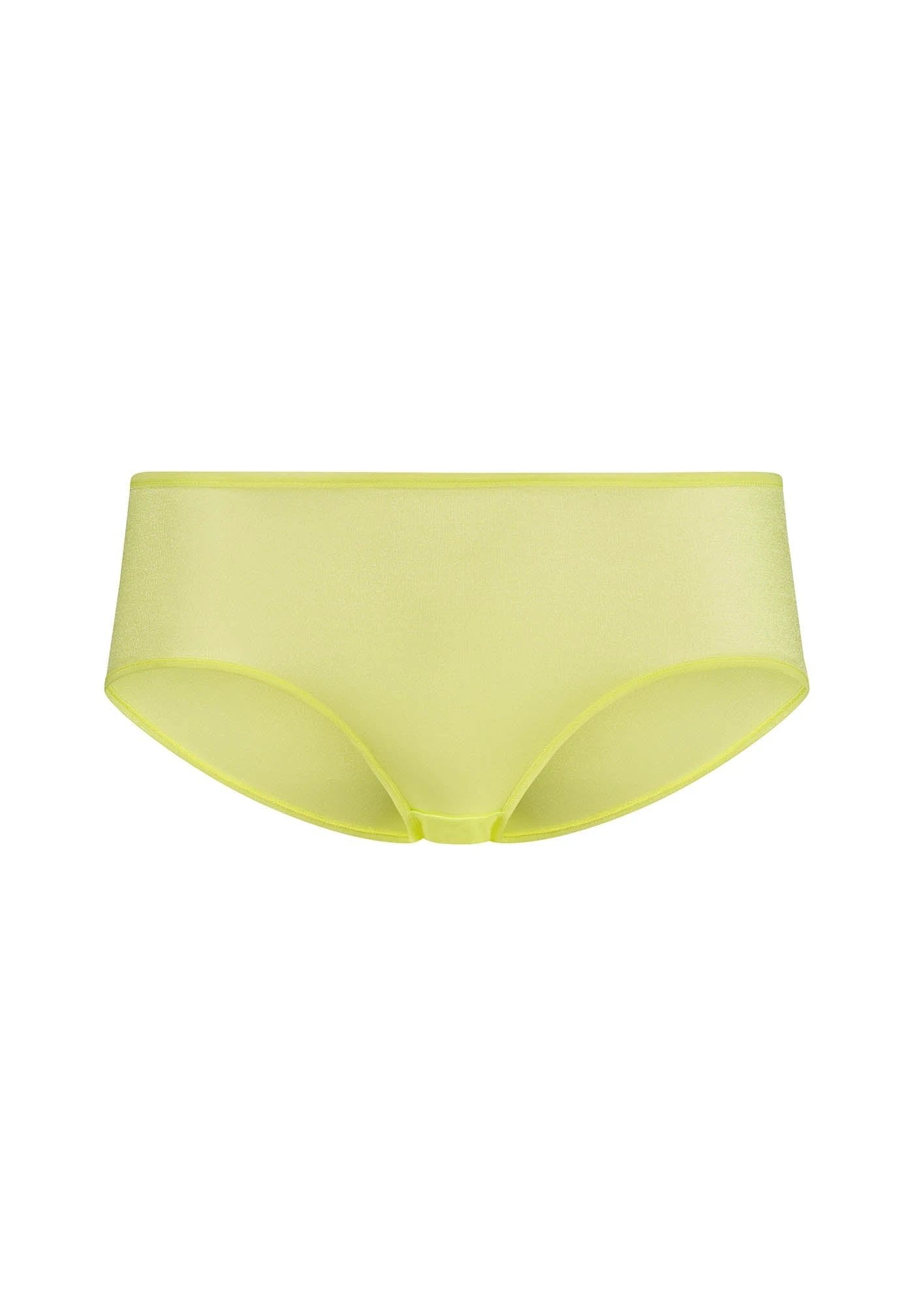 Gossard Glossies Sunny Lime Sheer Shorts by Gossard Lingerie