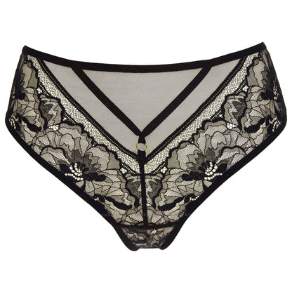 Gorteks Gwen Sheer Lace Mid Rise Bikini Panty
