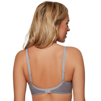 Gossard Glossies Silver Sexy Sheer Molded Bra by Gossard Lingerie