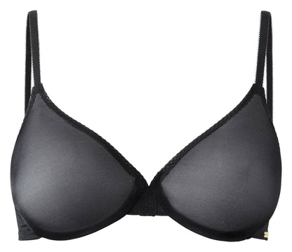 Sheer Molded Bra Gossard Glossies Black-2