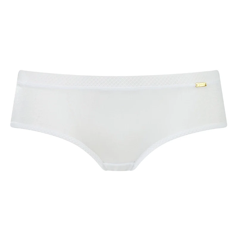 Sheer See Through Shorts Panty Gossard Glossies White-4
