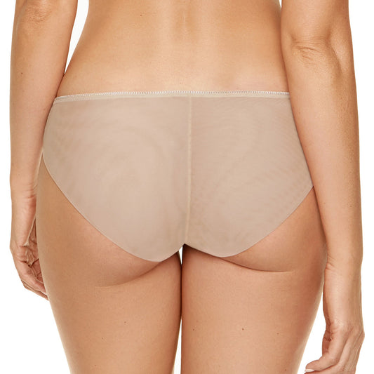 Gorteks Pamela Cappucino Semi Sheer Low Rise Bikini Panty