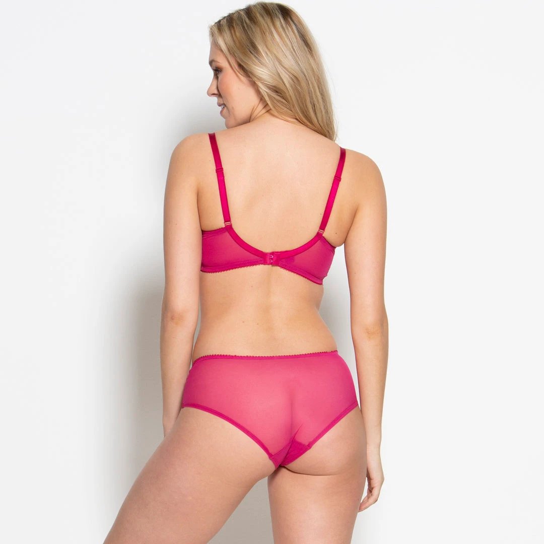 Gossard Superboost Lace Vivacious Sheer Plunge Bra by Gossard Lingerie