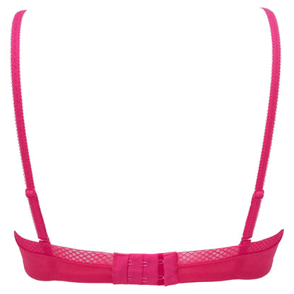 Gossard Glossies Magenta Sheer Mesh Molded Bra