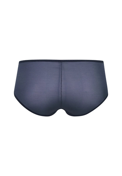 Gossard Glossies Shadow Blue Sheer Short Panty