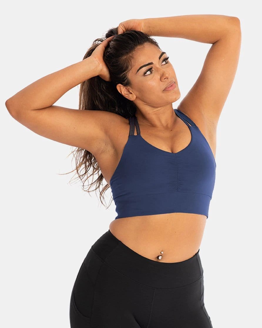 Double Down Bra – Night Swim Navy by Handful