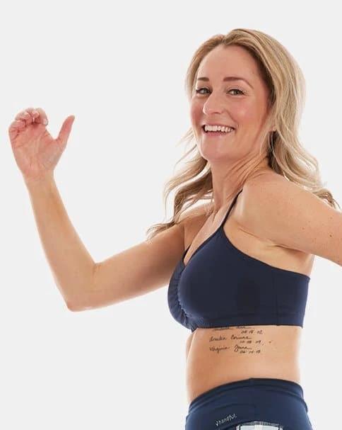 Adjustable Bra – Night Swim Navy by Handful