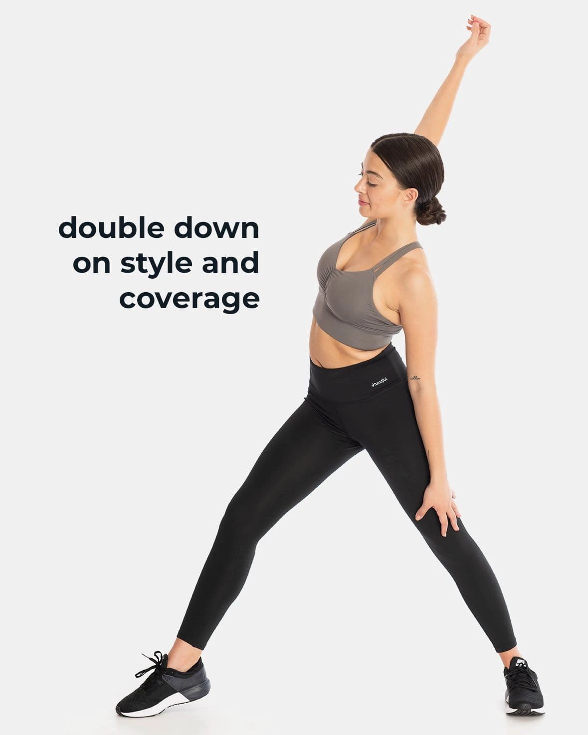 Double Down Bra – Magnetic Gray by Handful