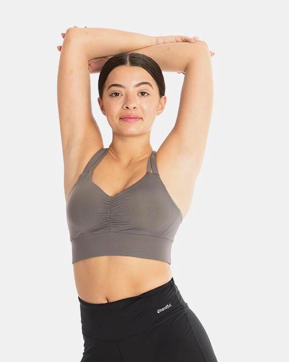 Double Down Bra – Magnetic Gray by Handful