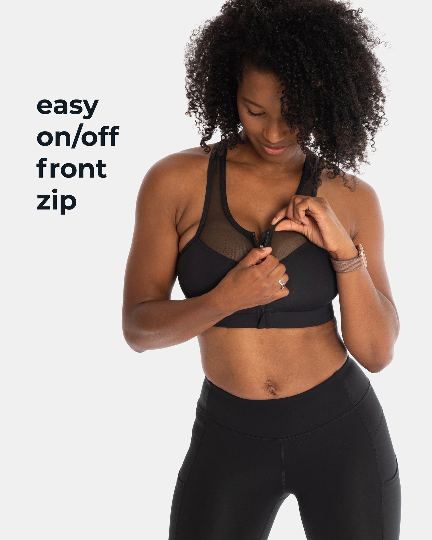 The Closer Bra – Booya Black by Handful