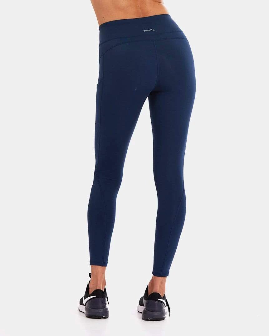 Wi-Thi Mid-Rise Pocketed Legging – Night Swim Navy by Handful
