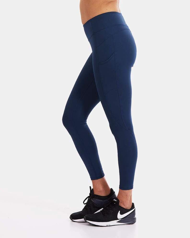 Wi-Thi Mid-Rise Pocketed Legging – Night Swim Navy by Handful