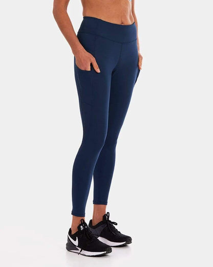 Wi-Thi Mid-Rise Pocketed Legging – Night Swim Navy by Handful