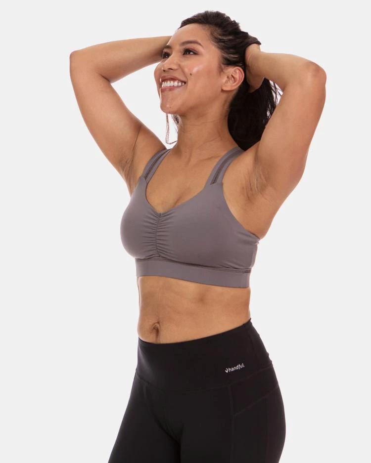 Y-Back Bra – Magnetic Gray by Handful