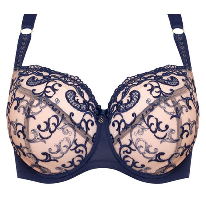 Sheer Mesh 3-Part Full Cup Bra Hazel by Samanta Lingerie