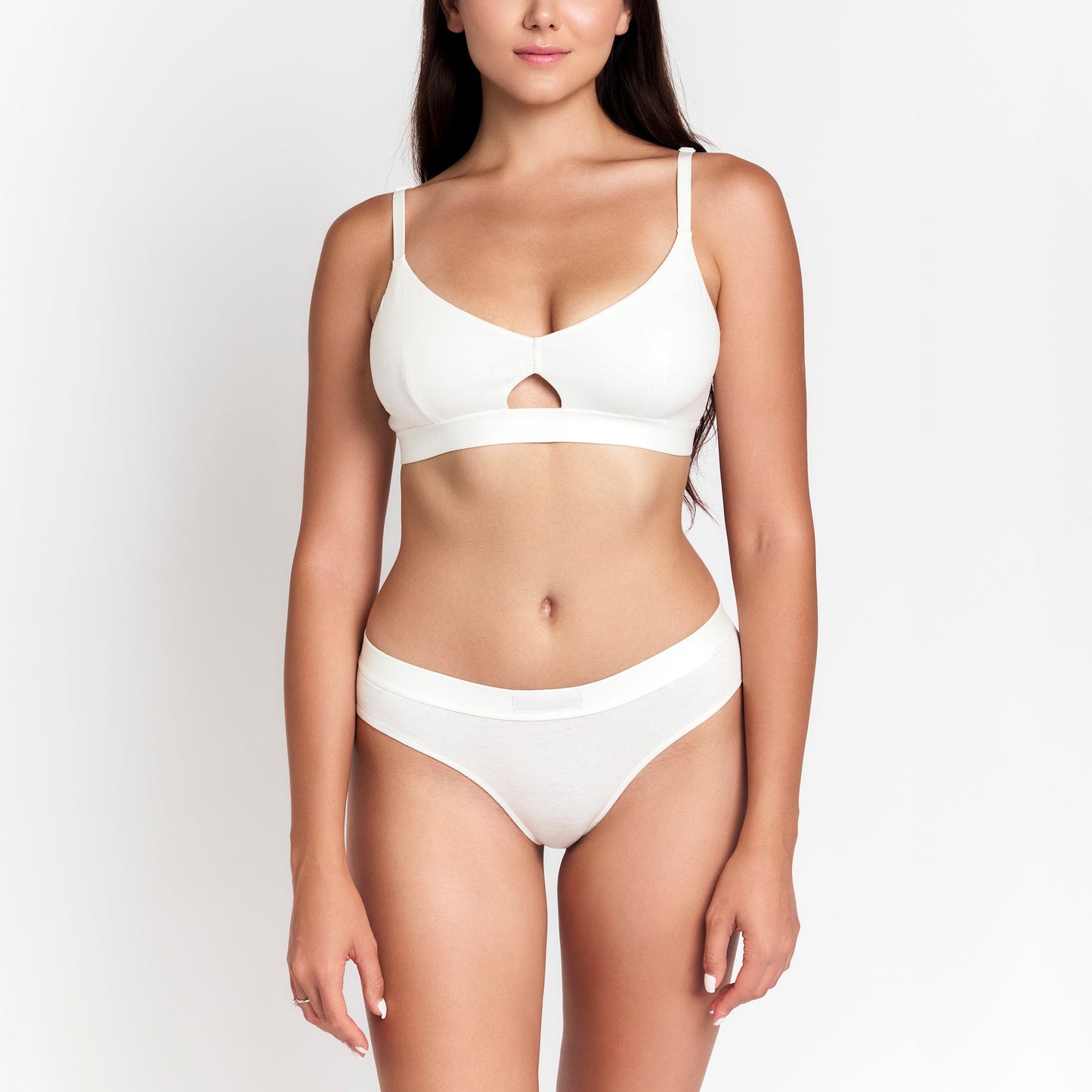 Moi Keyhole Bra - Naturally Breathable Hemp Bralette for Soft Support and Comfort