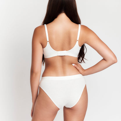 Moi Keyhole Bra - Naturally Breathable Hemp Bralette for Soft Support and Comfort