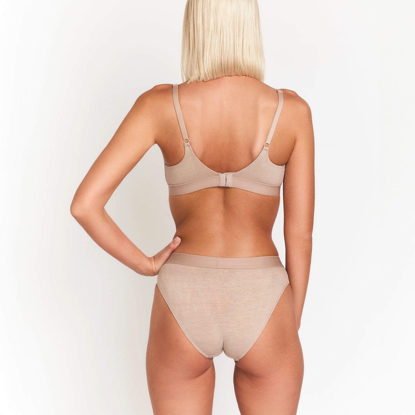 HempCo Keyhole Bra - Naturally Breathable Hemp Bralette for Soft Support and Everyday Comfort