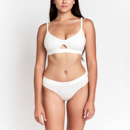 Hemp Organic Cotton Mid-Rise Brief - Breathable, Antimicrobial Comfort For Everyday Wear