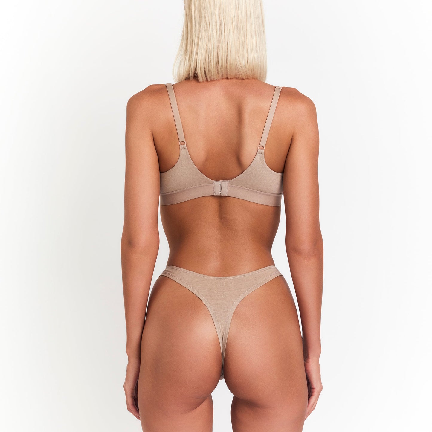 Hemp Essentials Hemp Thong - Breathable Natural Fiber with Organic Cotton for Ultra-Comfortable Daily Wear in Mocha