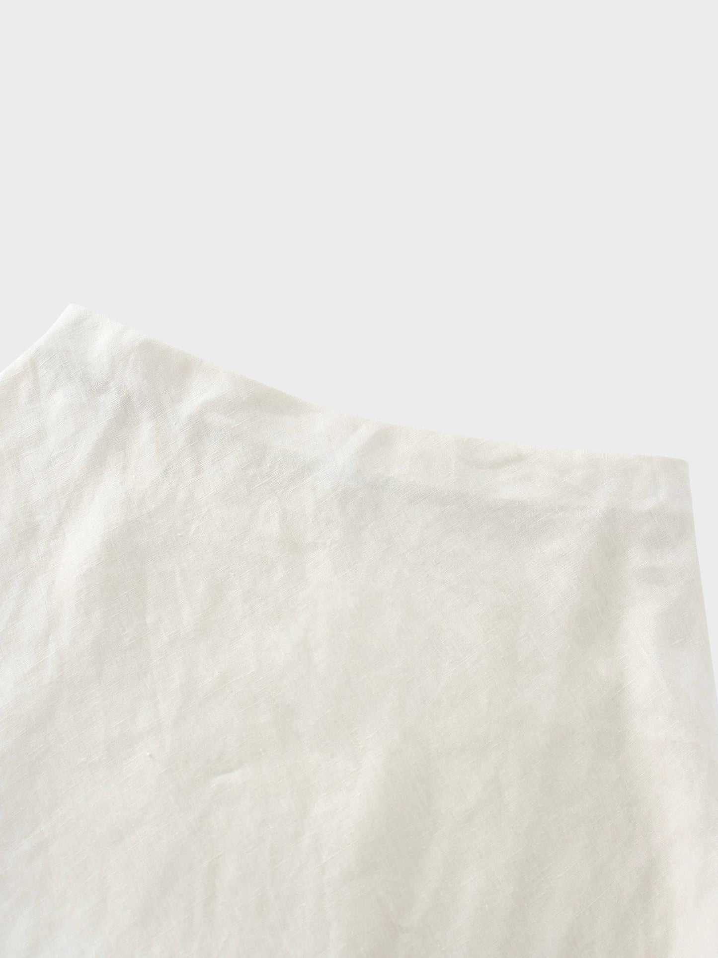 Linen Slip Skirt-Ecru by Hailey
