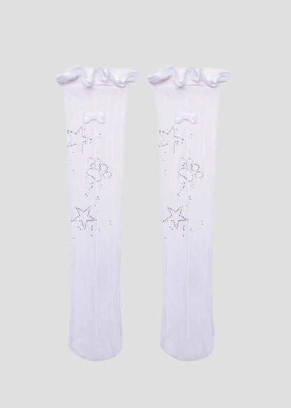 Kitten Stardust Knee Highs