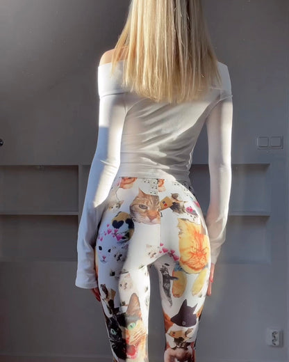 I Like Cats and So Do You Leggings