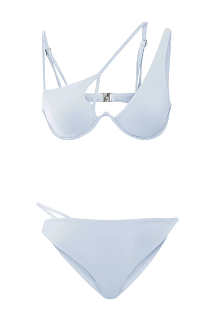 JENDUE Arlo Asymmetric Bikini | Swimwear (6 Colors) by Jendue