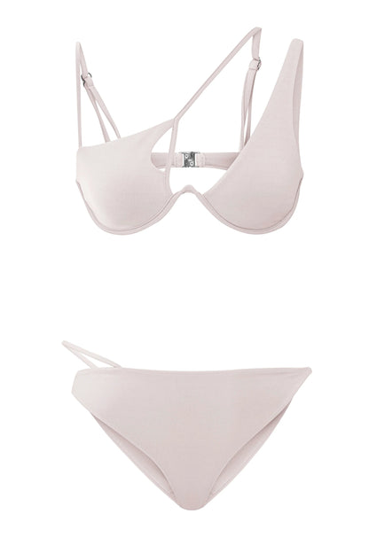 JENDUE Arlo Asymmetric Bikini | Swimwear (6 Colors) by Jendue