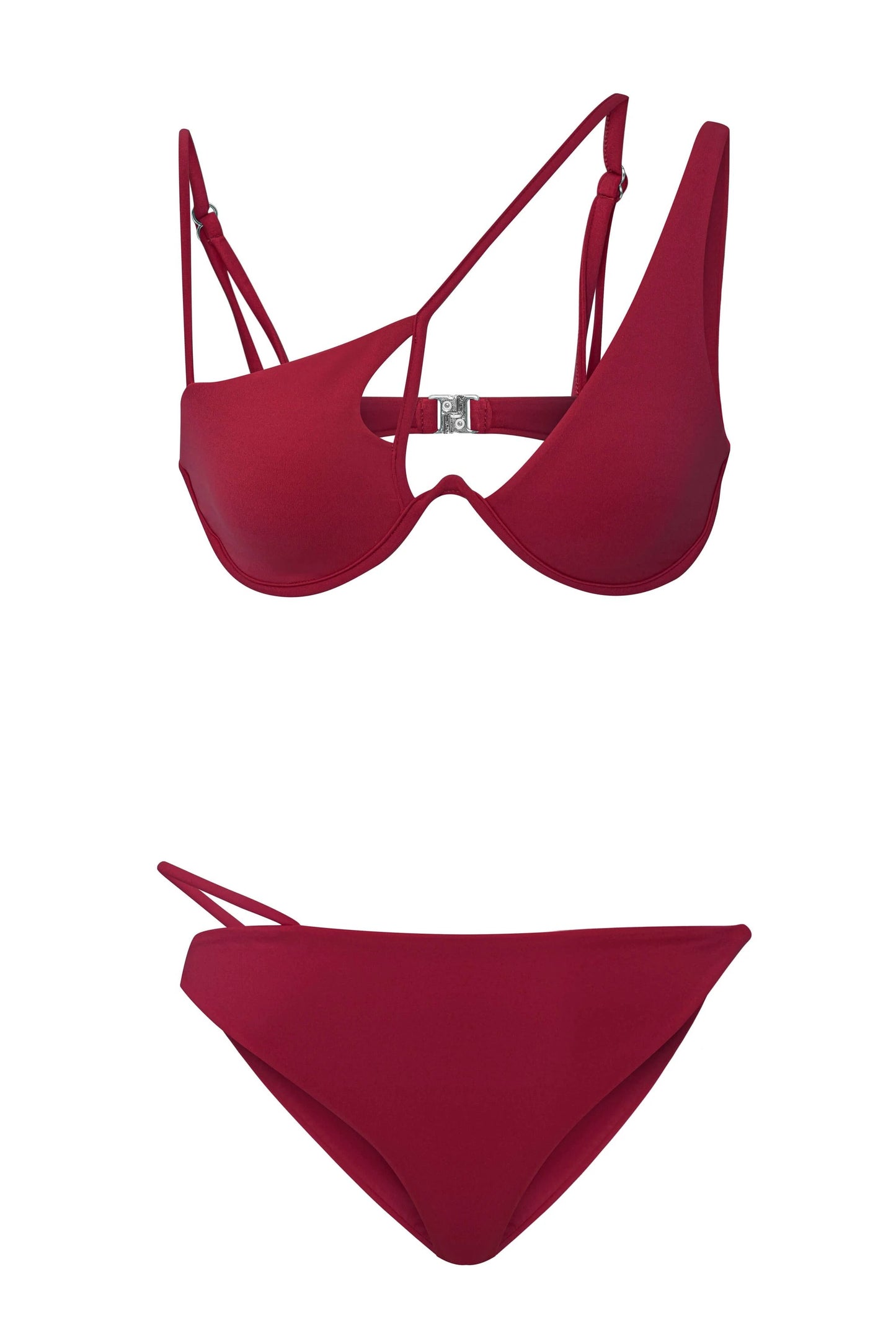 JENDUE Arlo Asymmetric Bikini | Swimwear (6 Colors) by Jendue