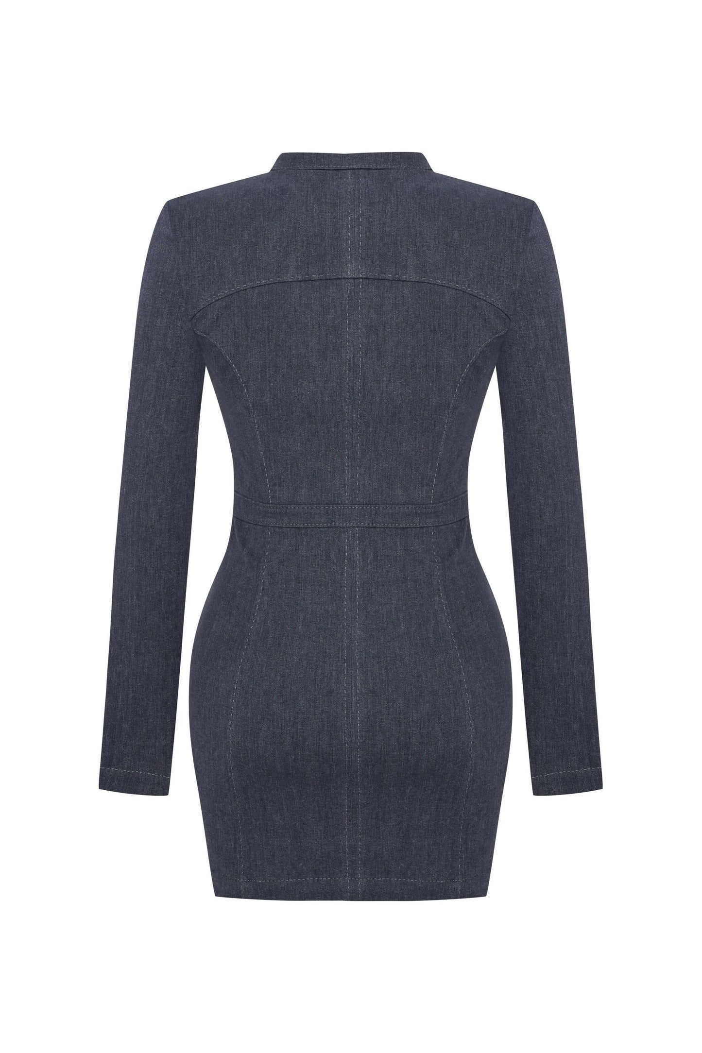 JENDUE Aurora Denim Dress - Chic Cut-Out Mini by Jendue