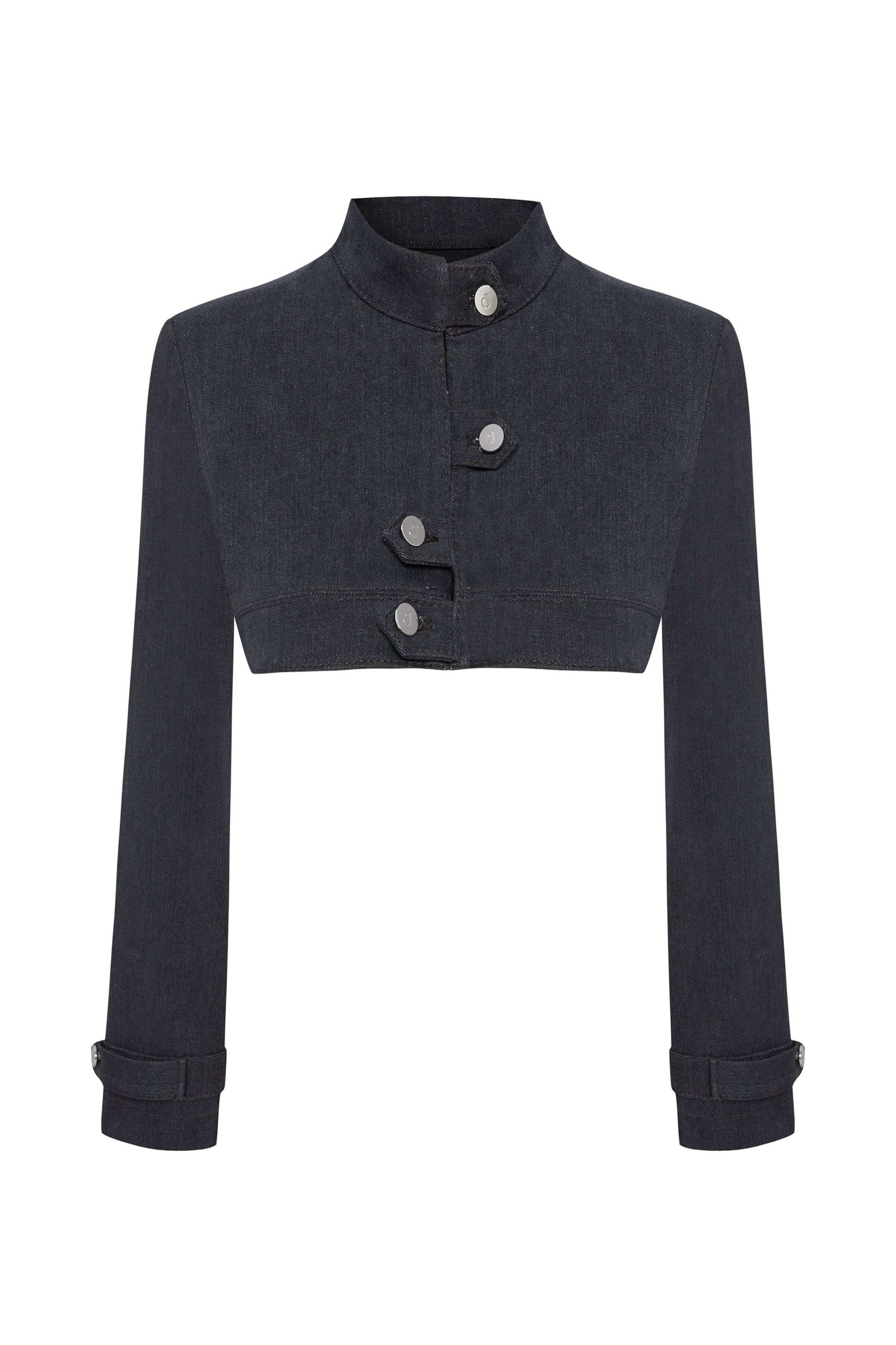 JENDUE Dark Dreams Denim Jacket - Cropped & Stylish by Jendue