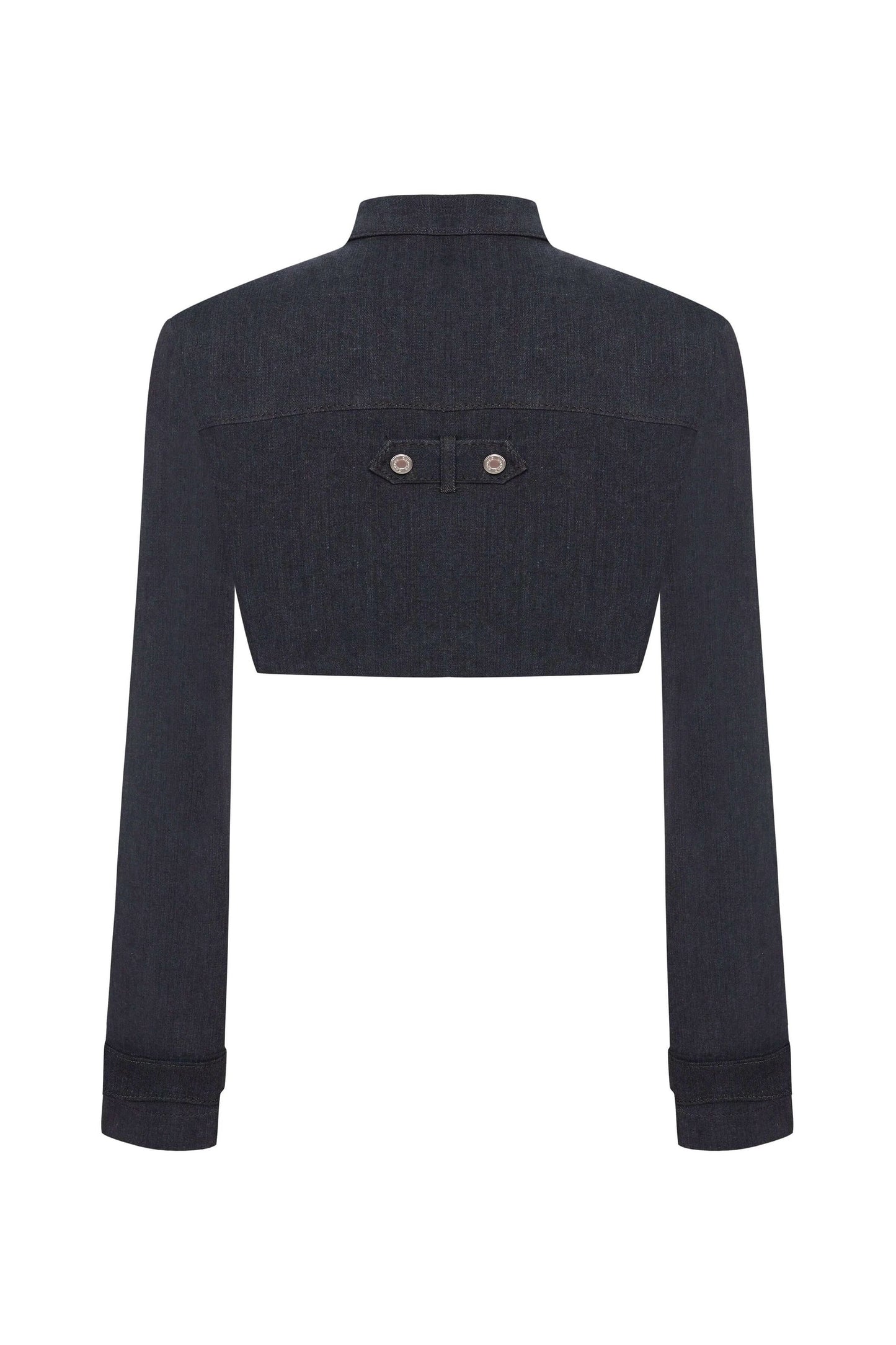 JENDUE Dark Dreams Denim Jacket - Cropped & Stylish by Jendue