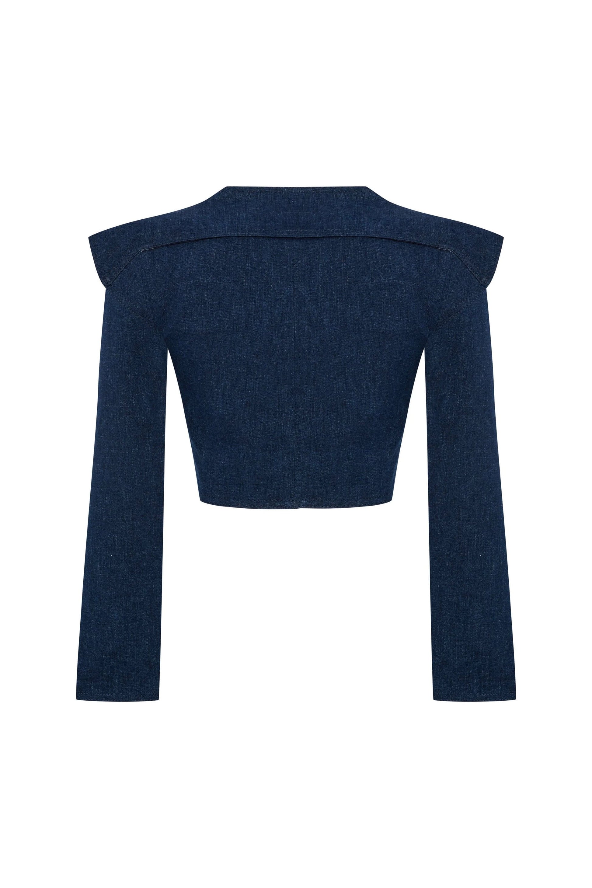 JENDUE Harmony Denim Jacket - Cropped & Stylish Outerwear by Jendue