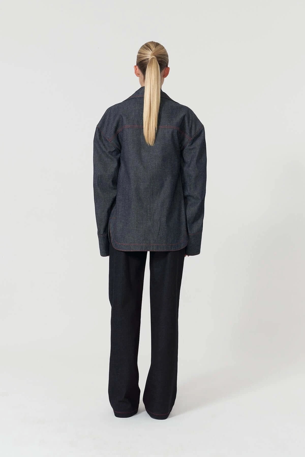 JENDUE Harvey Comfort Denim Shirt -Stylish Unisex Jean Shirt by Jendue