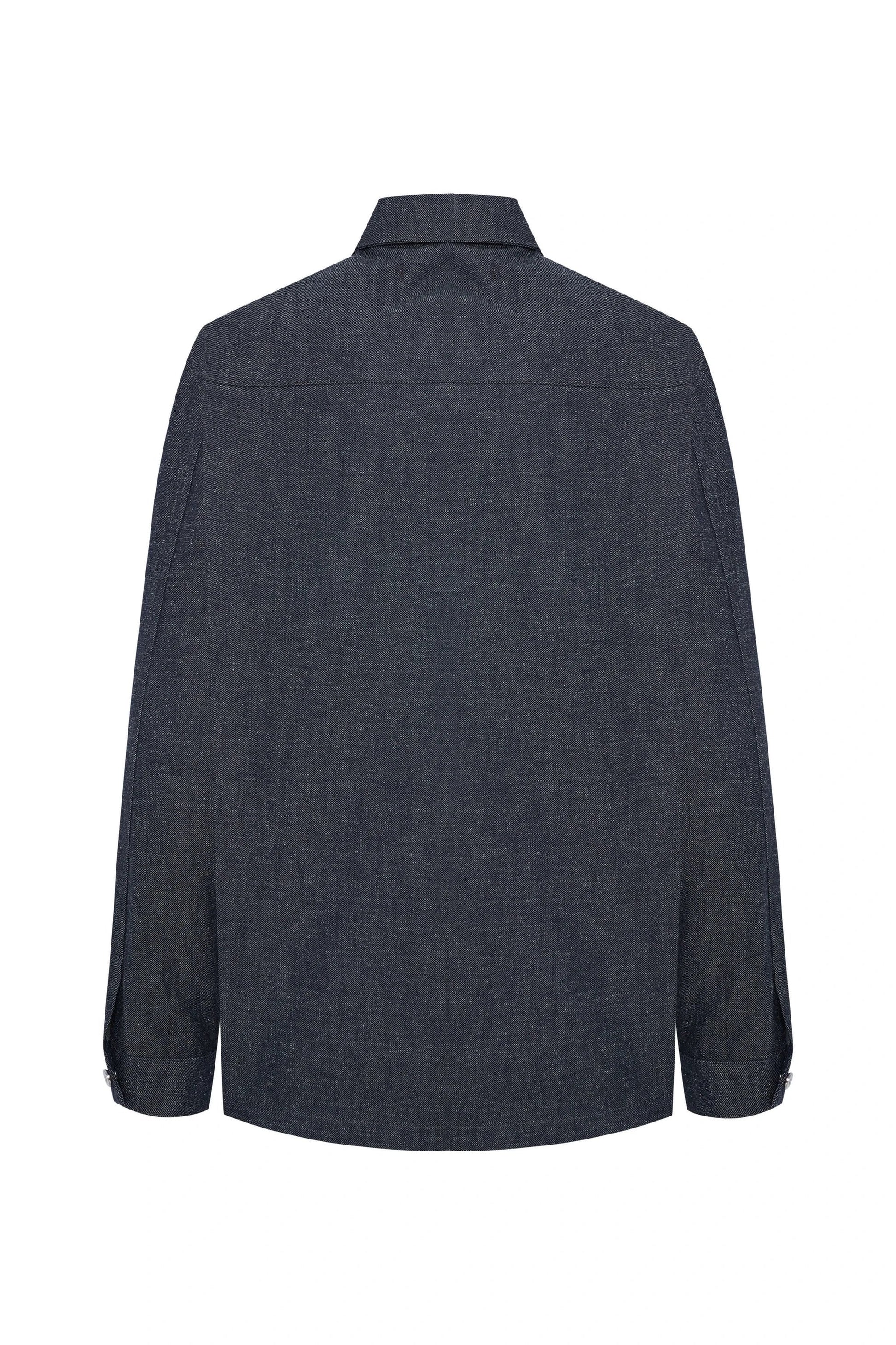 JENDUE Layered Denim Jacket - Unique Style & Comfort by Jendue