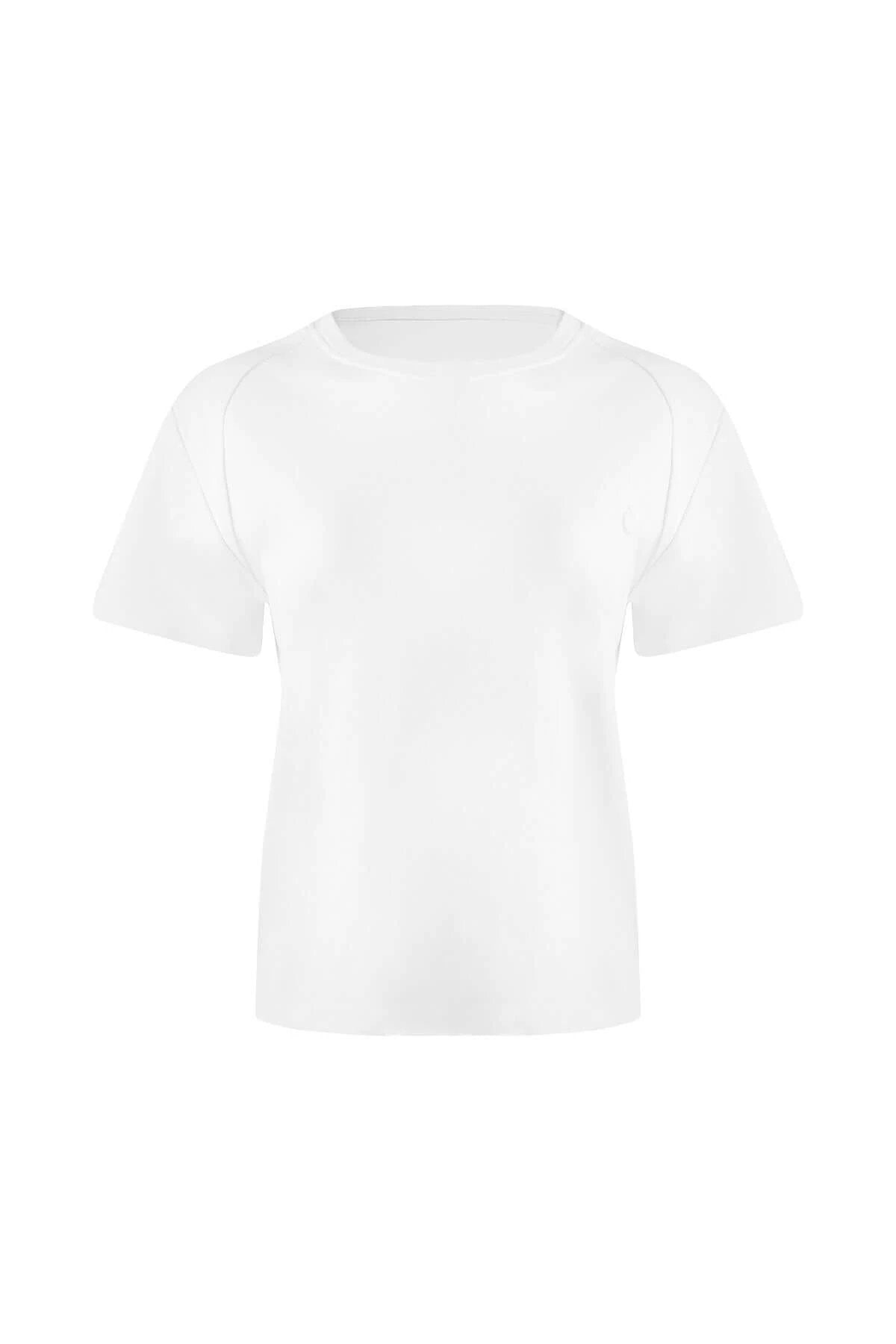 JENDUE Lena Denim T-shirt - White, Black, Grey, Purple by Jendue