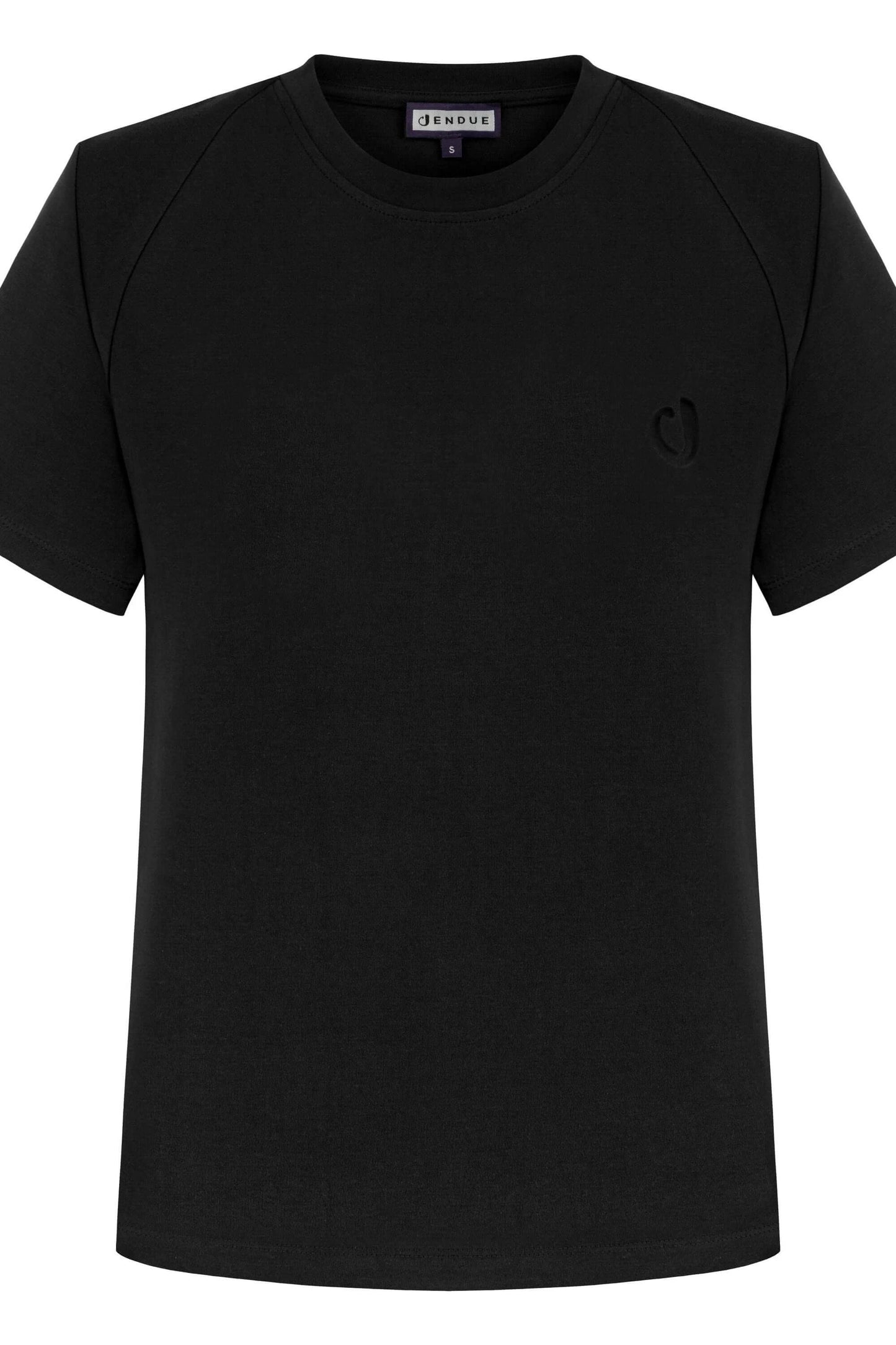 JENDUE Lena Denim T-shirt - White, Black, Grey, Purple by Jendue